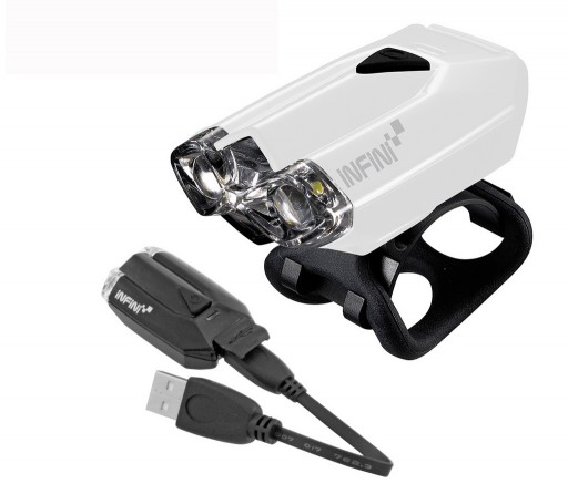 Lámpa Infini LAVA első 2 Super led 4 funk. USB-és FEHÉR 546010635_TLAMP